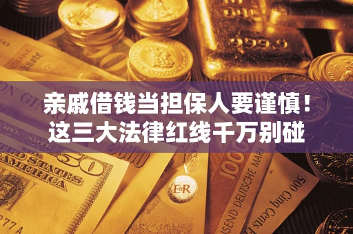 济南亲戚借钱当担保人要谨慎！这三大法律红线千万别碰