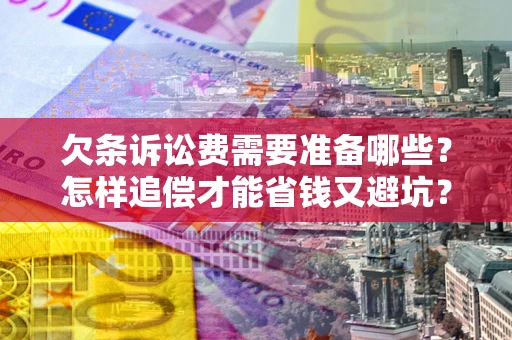 济南欠条诉讼费需要准备哪些？怎样追偿才能省钱又避坑？