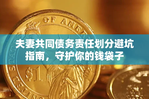 济南夫妻共同债务责任划分避坑指南，守护你的钱袋子