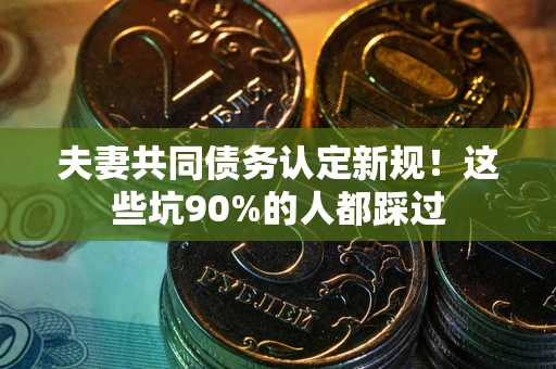 济南夫妻共同债务认定新规！这些坑90%的人都踩过