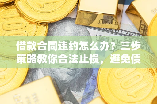 济南借款合同违约怎么办？三步策略教你合法止损，避免债务危机升级