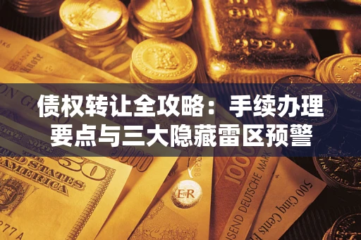 济南债权转让全攻略：手续办理要点与三大隐藏雷区预警