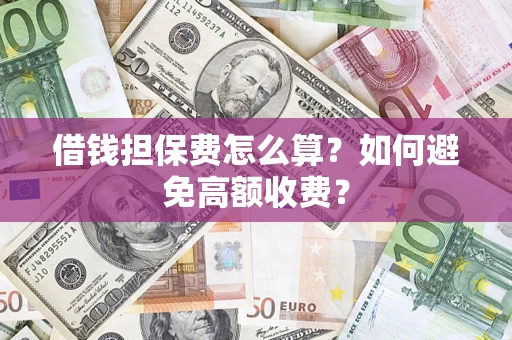 济南借钱担保费怎么算？如何避免高额收费？
